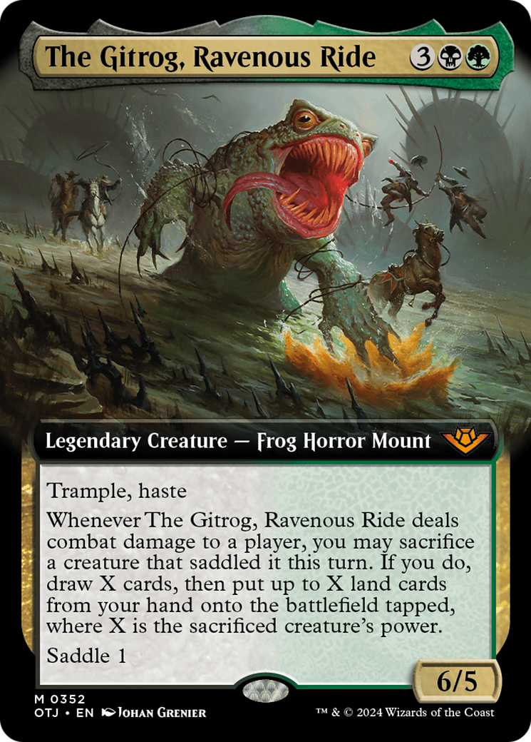 The Gitrog, Ravenous Ride - Extended Art [OTJ-352]