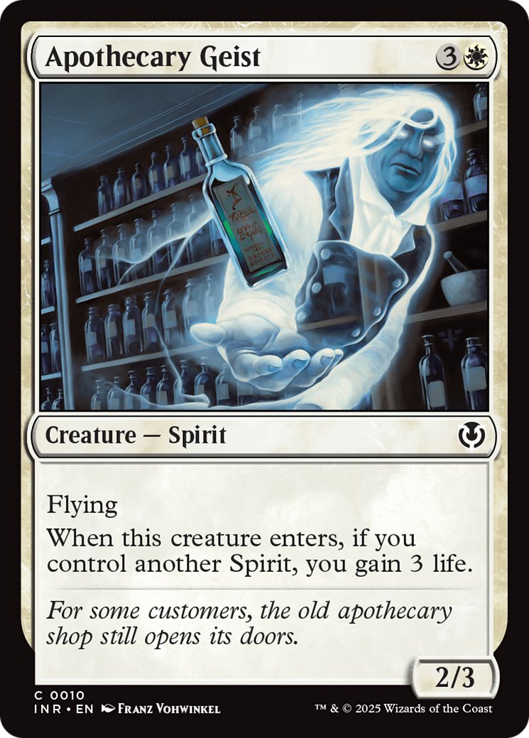 Apothecary Geist [INR-10]