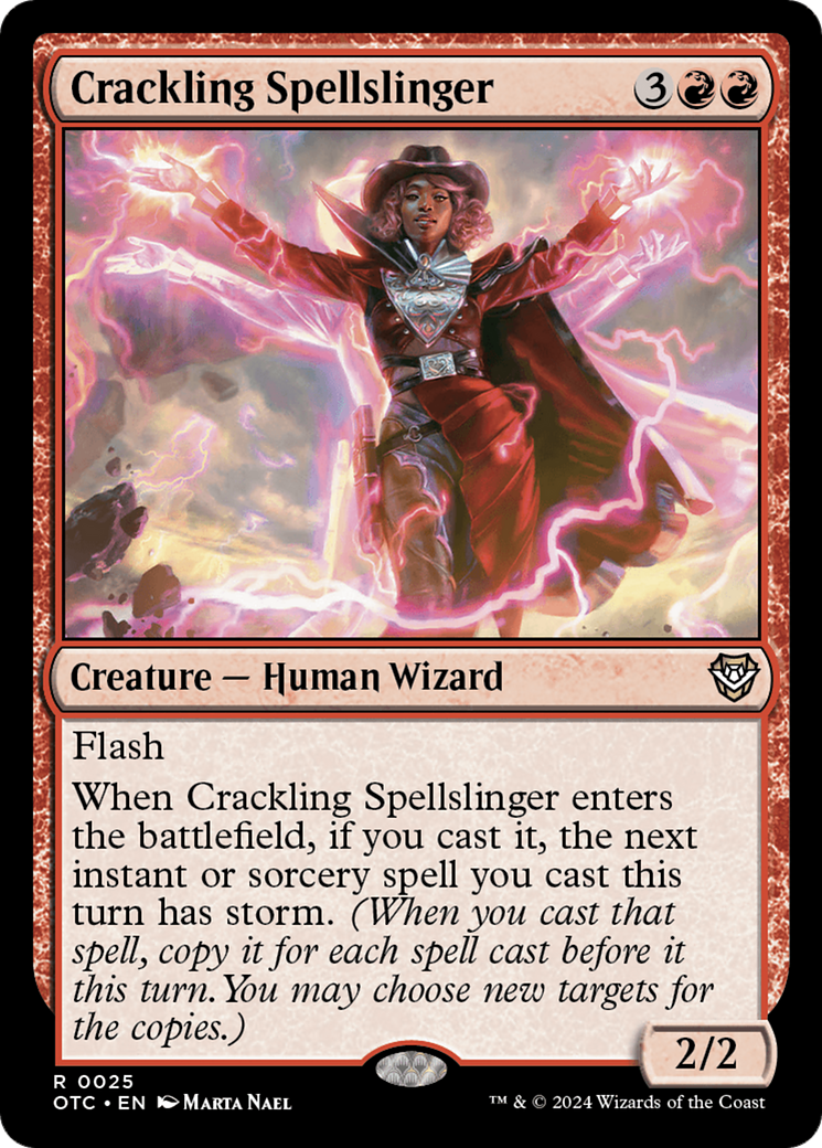 Crackling Spellslinger [OTC-25]