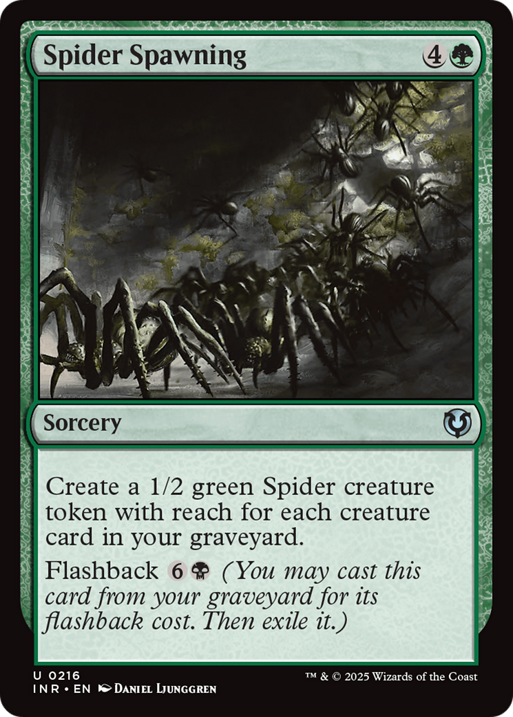 Spider Spawning [INR-216]