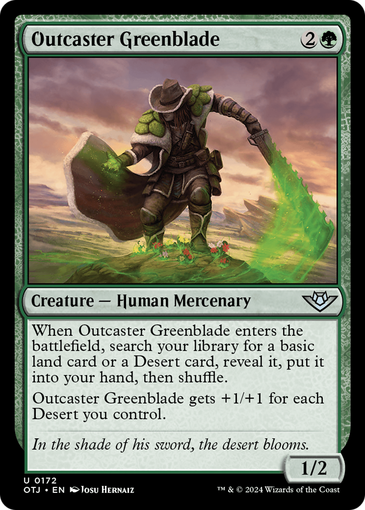 Outcaster Greenblade [OTJ-172]