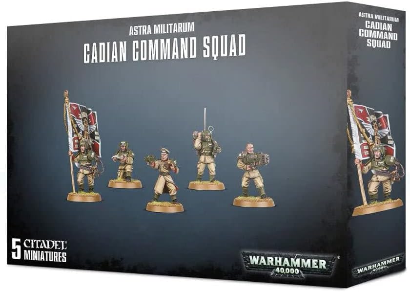 Cadian Command Squad (Previous Kit)