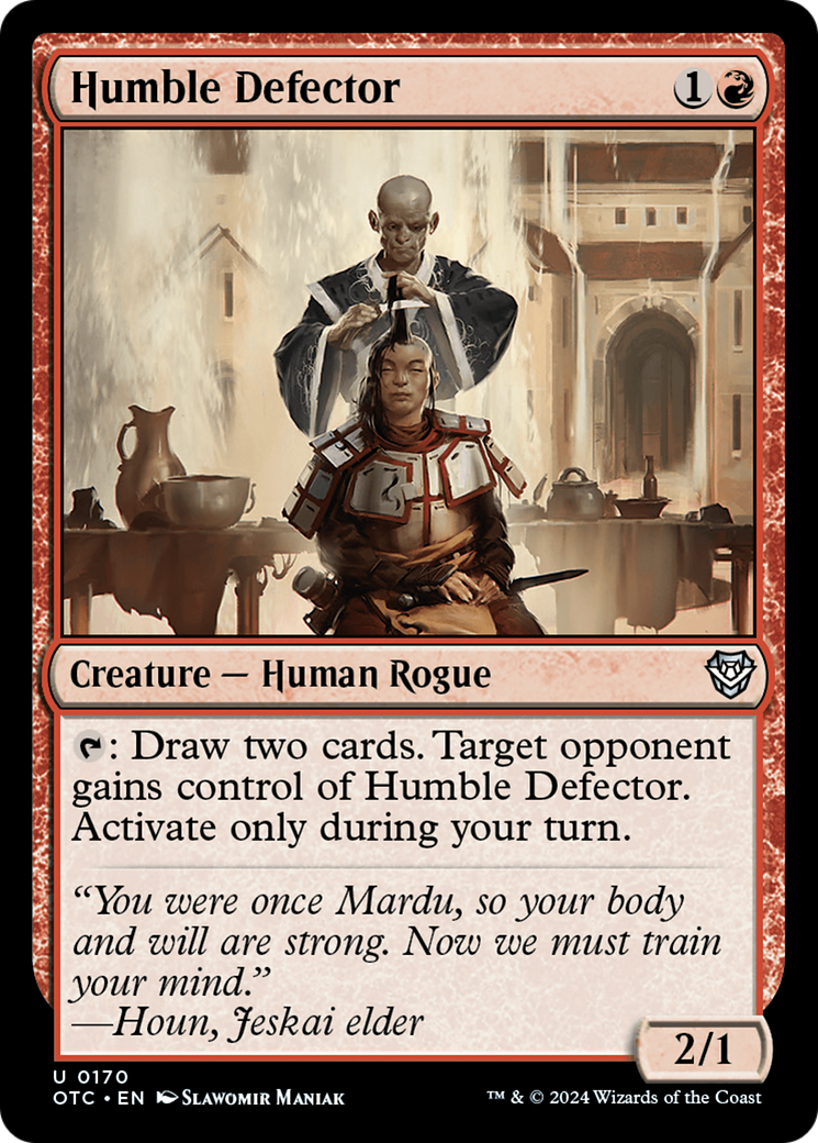 Humble Defector [OTC-170]