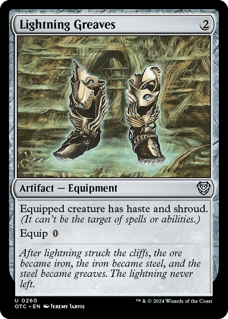 Lightning Greaves [OTC-260]