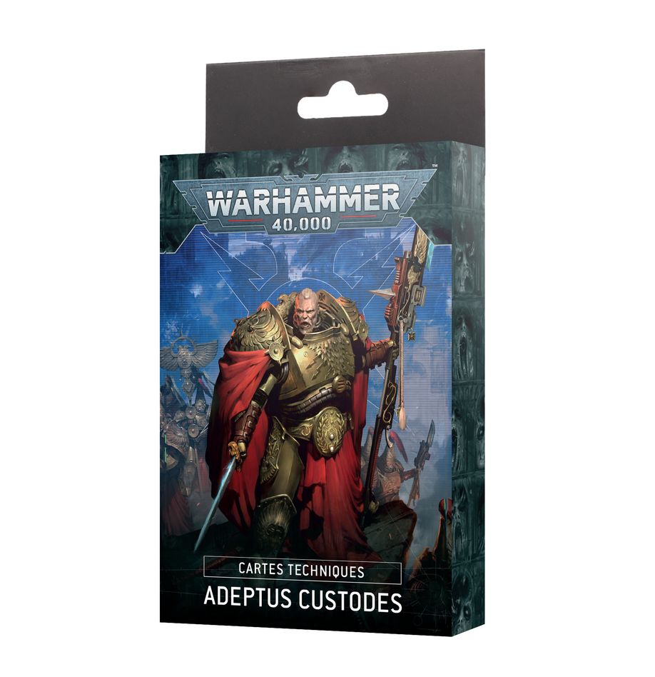 Cartes Techniques: Adeptus Custodes