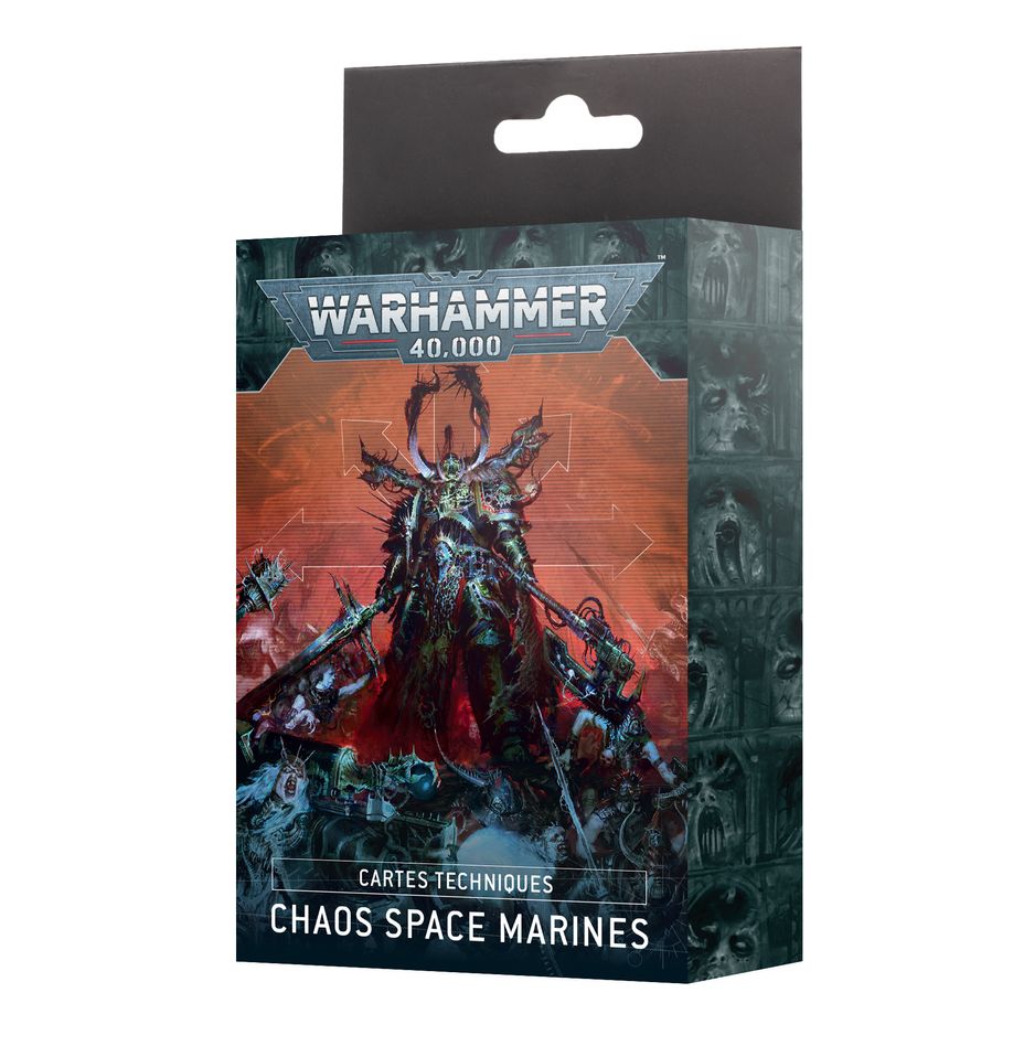 Cartes Techniques: Chaos Space Marines