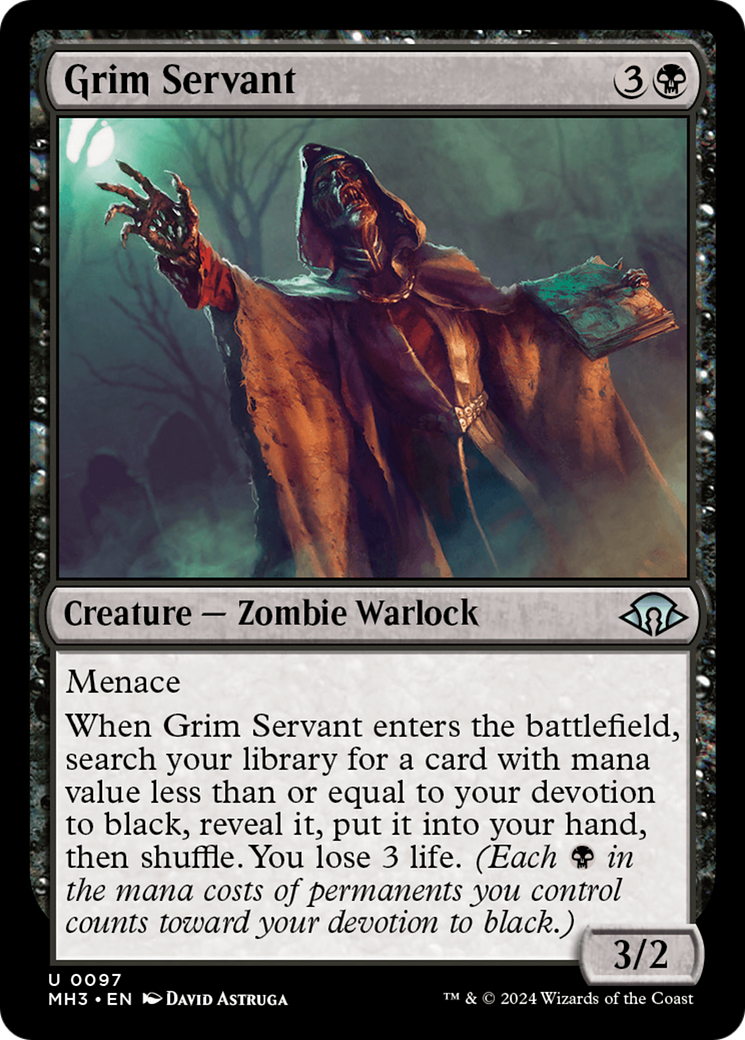 Grim Servant [MH3-97]