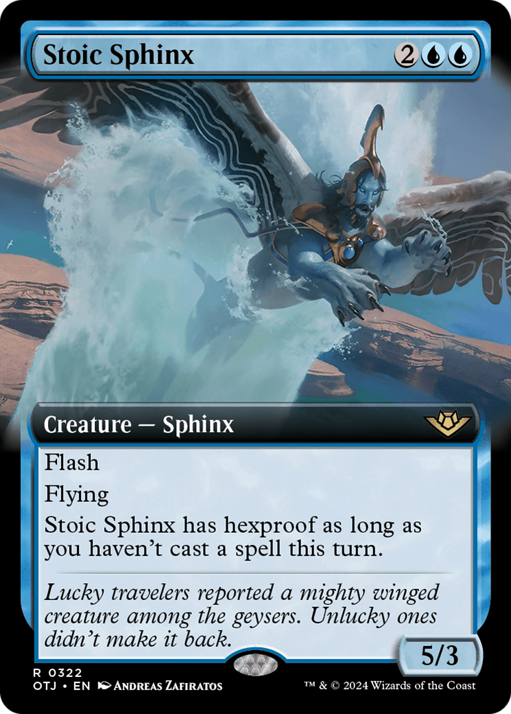 Stoic Sphinx - Extended Art [OTJ-322]