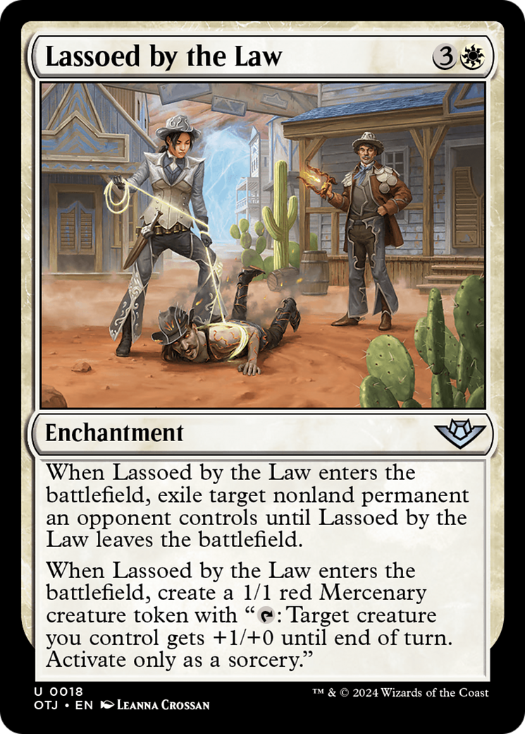 Lassoed by the Law [OTJ-18]