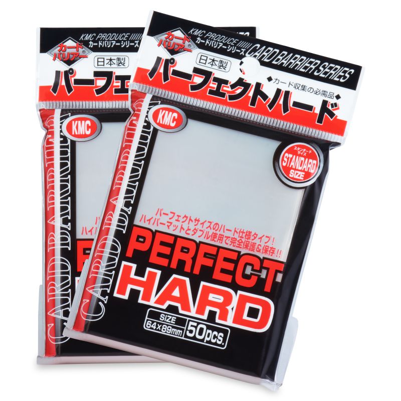 KMC: "Perfect Hard" Standard Size Perfect Fit - Top Loading (50ct)