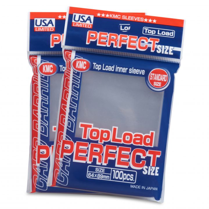 KMC: "Top Load Perfect Size" Standard Size Perfect Fit - Top Loading (100ct)