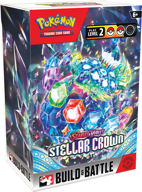 Pokémon TCG: Scarlet & Violet - Stellar Crown - Build & Battle Box!