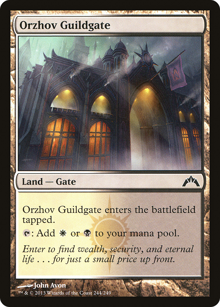 Orzhov Guildgate [GTC-244]