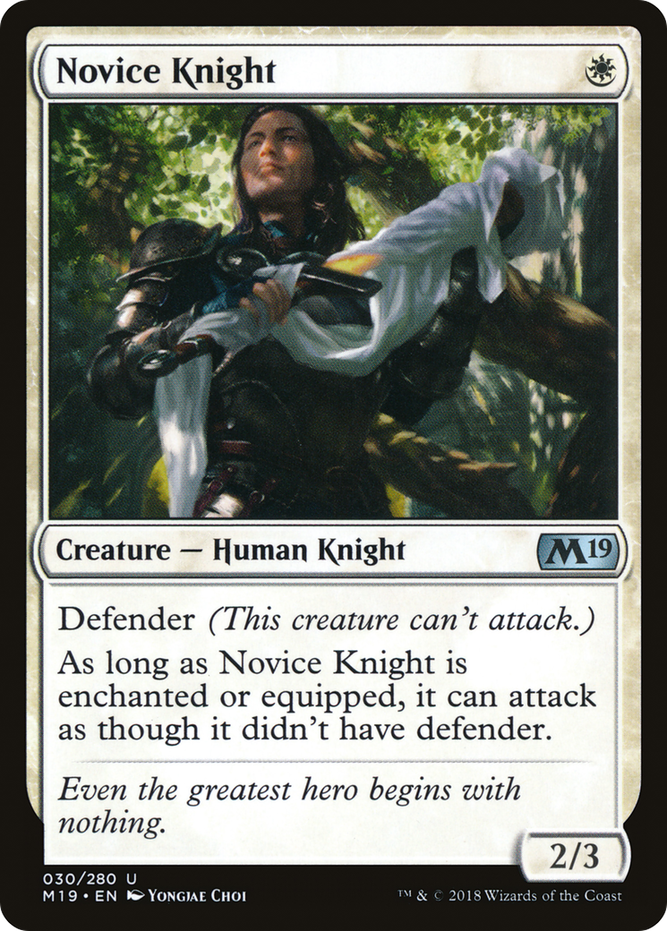 Novice Knight [M19-30]