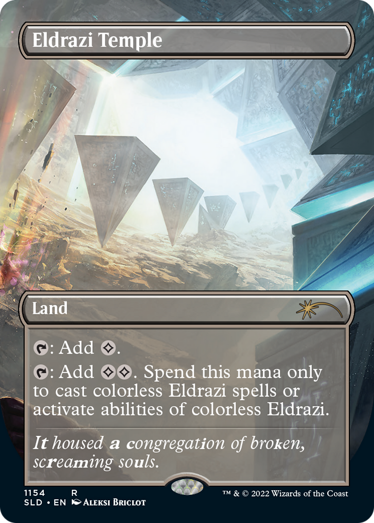 Eldrazi Temple - Borderless - Full Art [SLD-1154]