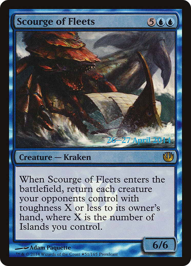 Scourge of Fleets - Prerelease Promo [PJOU-51★]