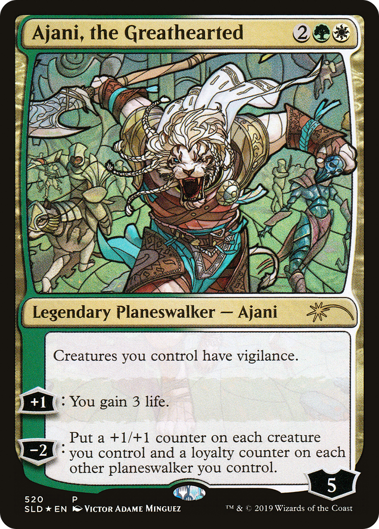 Ajani, the Greathearted [SLD-520]