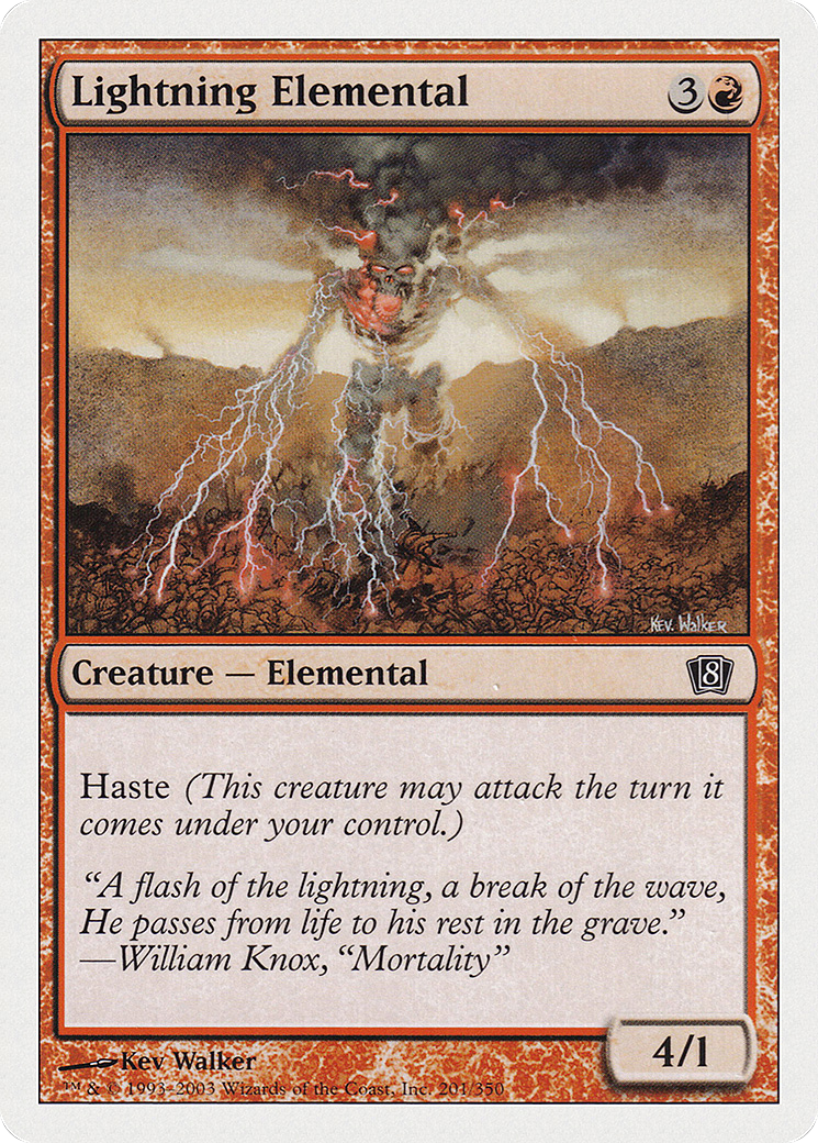 Lightning Elemental [8ED-201]