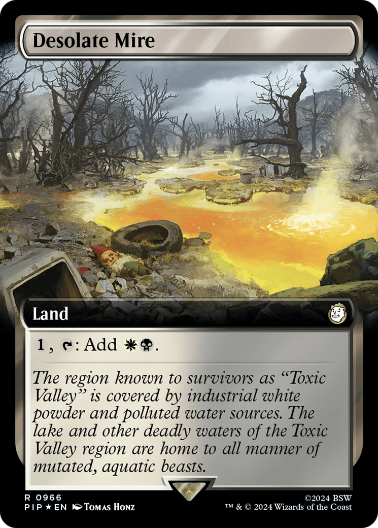 Desolate Mire - Extended Art - Surge Foil [PIP-966]