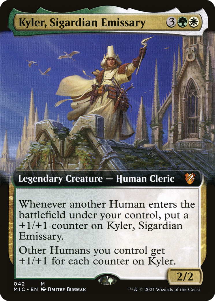 Kyler, Sigardian Emissary - Extended Art [MIC-42]