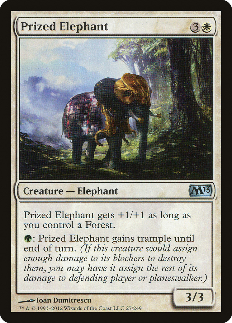 Prized Elephant [M13-27]