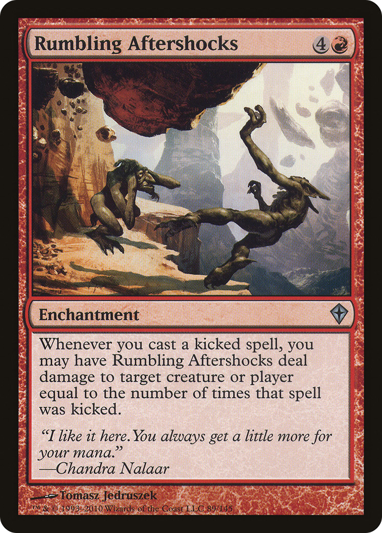 Rumbling Aftershocks [WWK-89]