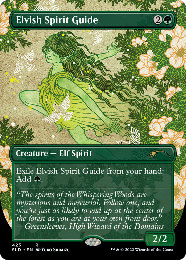 Elvish Spirit Guide - Borderless - Full Art [SLD-423]