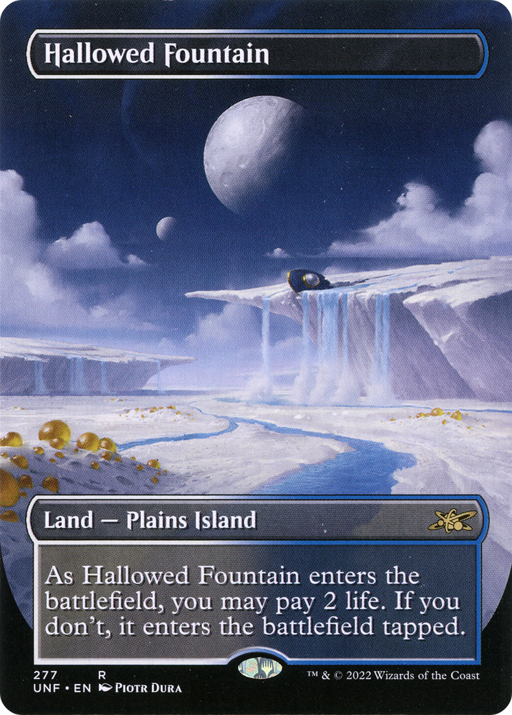 Hallowed Fountain - Borderless - Full Art [UNF-277]