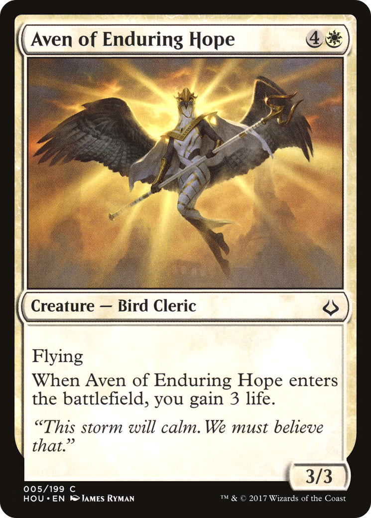 Aven of Enduring Hope [HOU-5]