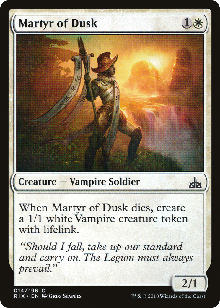 Martyr of Dusk [RIX-14]