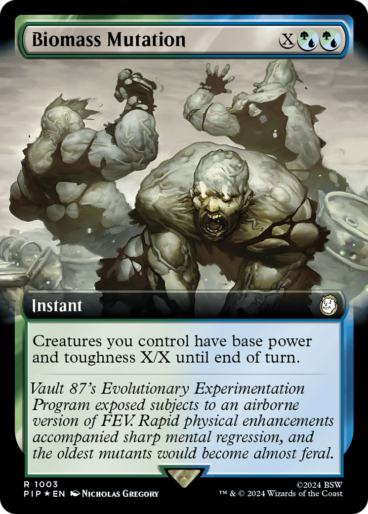 Biomass Mutation - Extended Art - Surge Foil [PIP-1003]