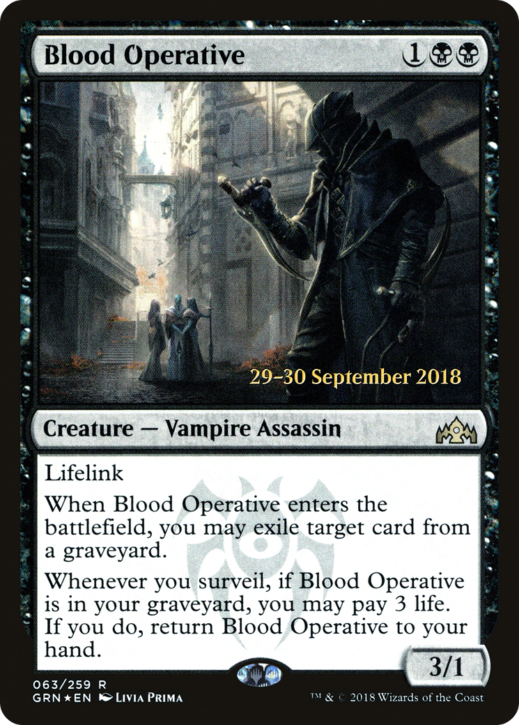 Blood Operative - Prerelease Promo [PGRN-63s]