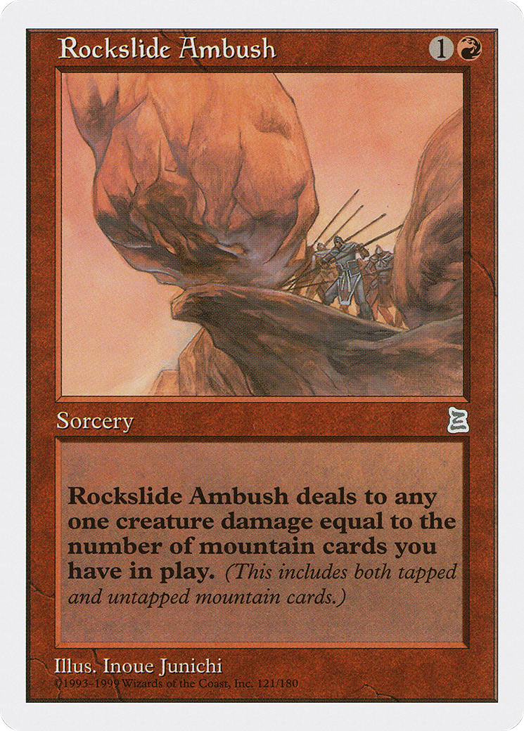 Rockslide Ambush [PTK-121]