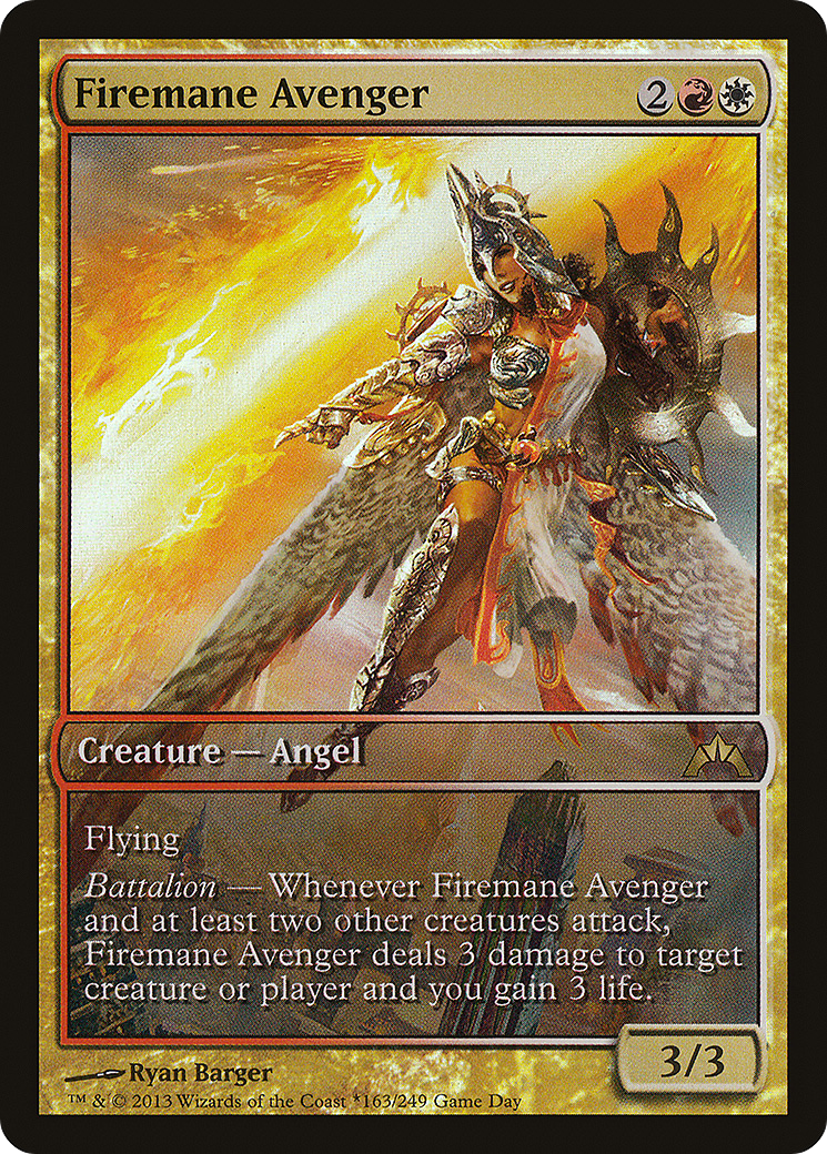 Firemane Avenger - Full Art - Promo [PGTC-163]