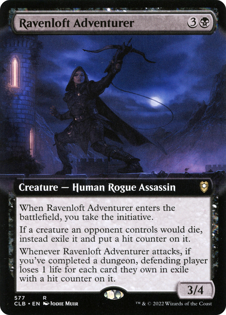 Ravenloft Adventurer - Extended Art [CLB-577]