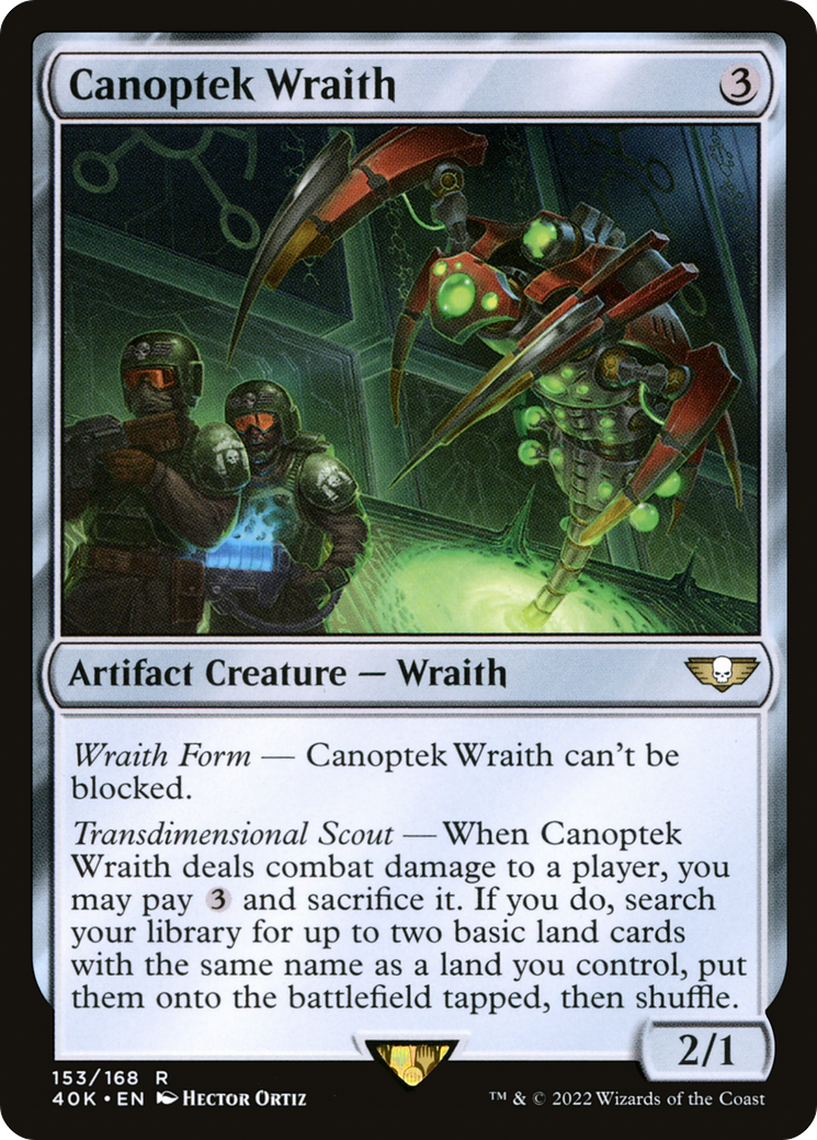 Canoptek Wraith [40K-153]