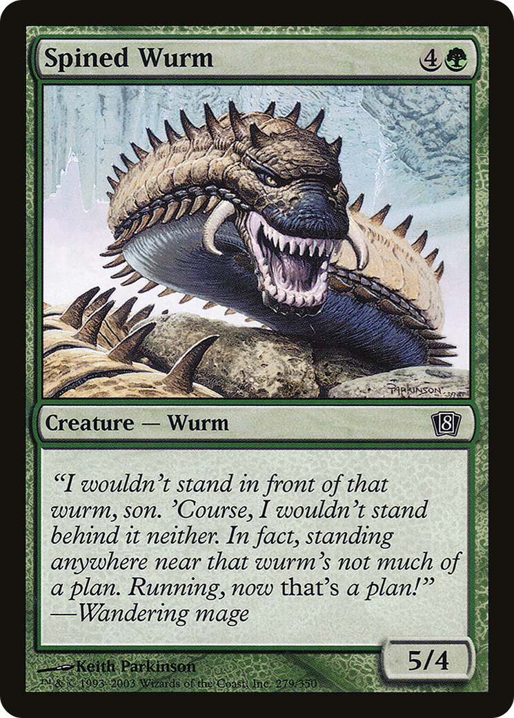 Spined Wurm [8ED-279★]