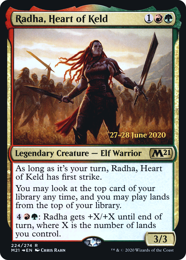 Radha, Heart of Keld - Prerelease Promo [PM21-224s]