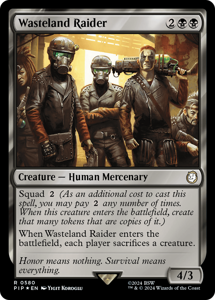 Wasteland Raider - Surge Foil [PIP-580]