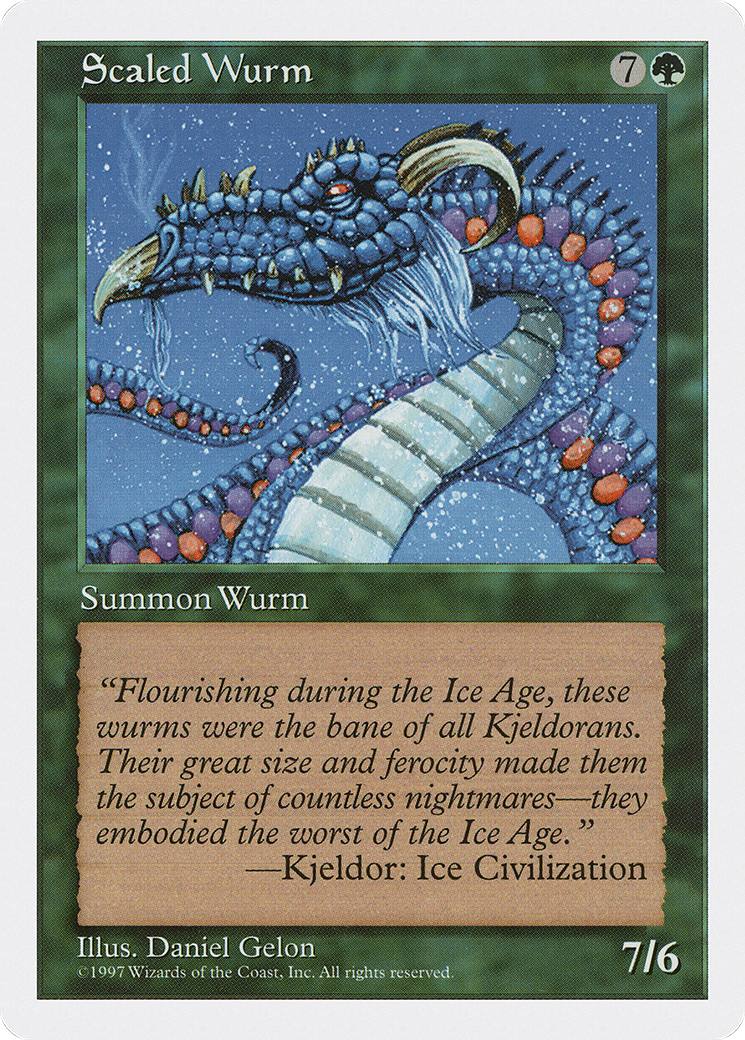 Scaled Wurm [5ED-322]