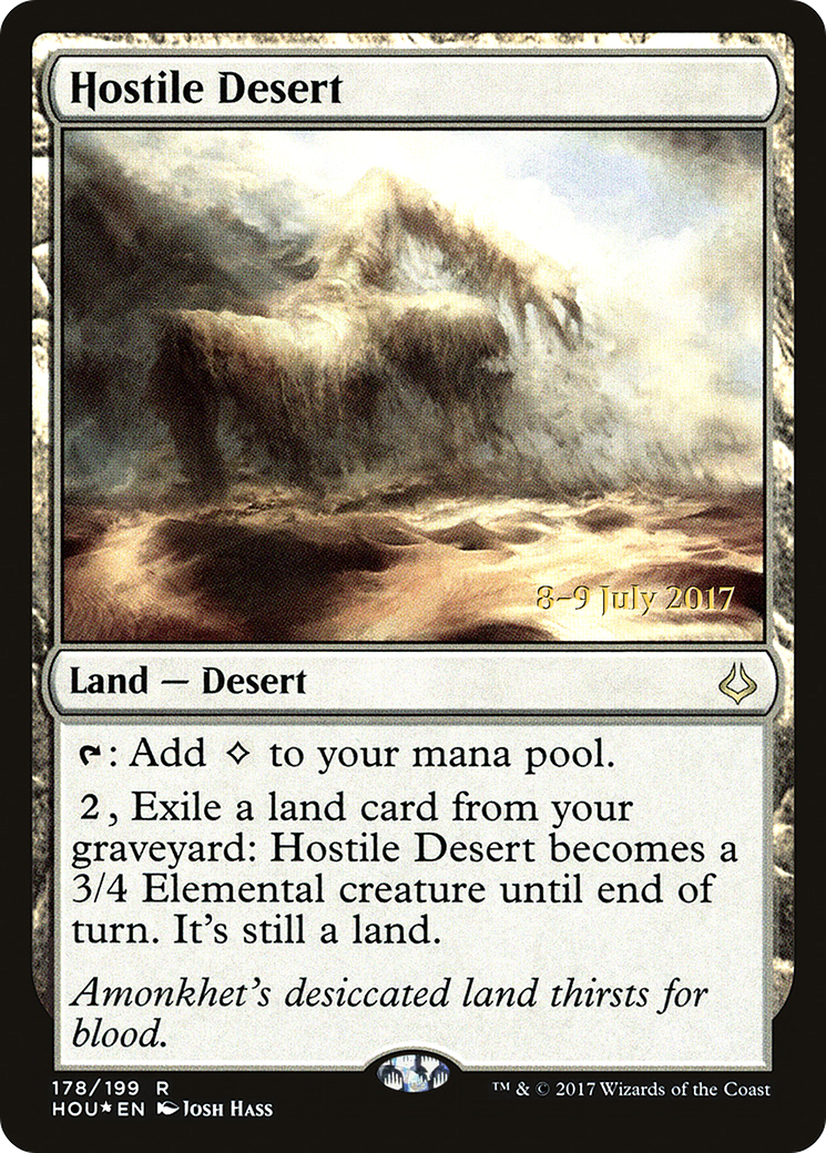 Hostile Desert - Prerelease Promo [PHOU-178s]