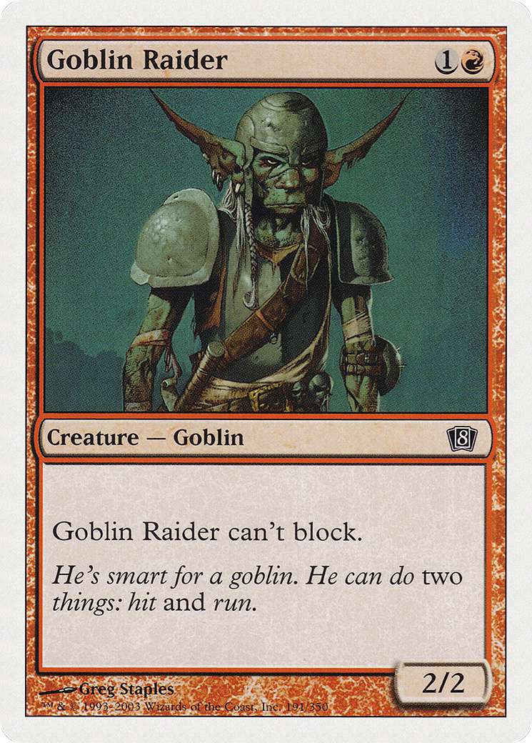 Goblin Raider [8ED-191]