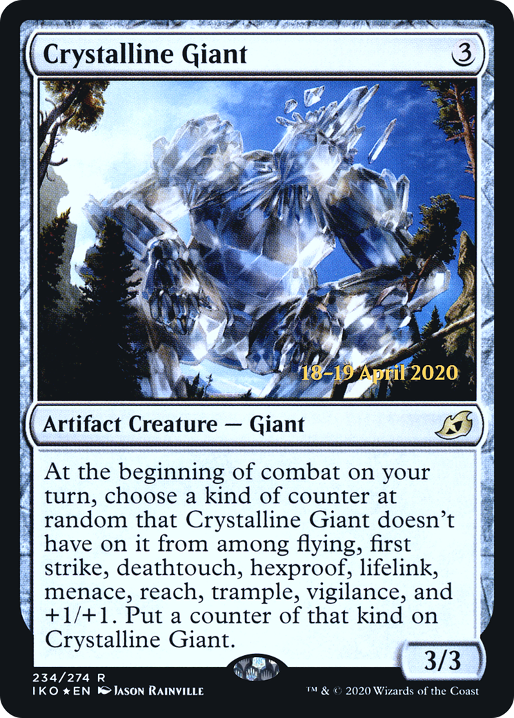 Crystalline Giant - Prerelease Promo [PIKO-234s]