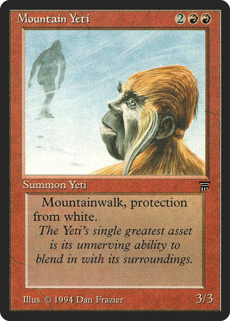 Mountain Yeti [LEG-159]