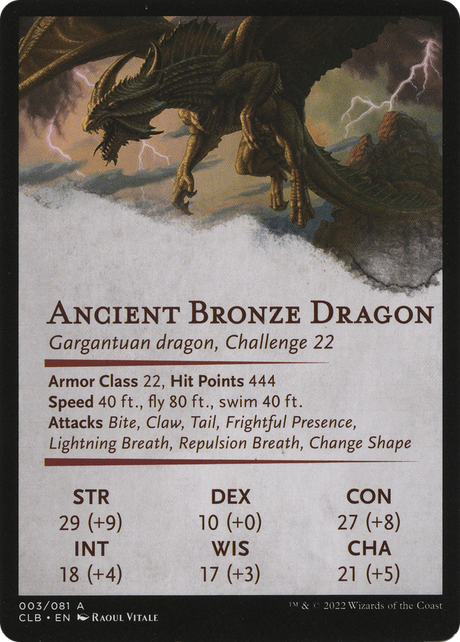 Ancient Bronze Dragon // Ancient Bronze Dragon [ACLB-3]