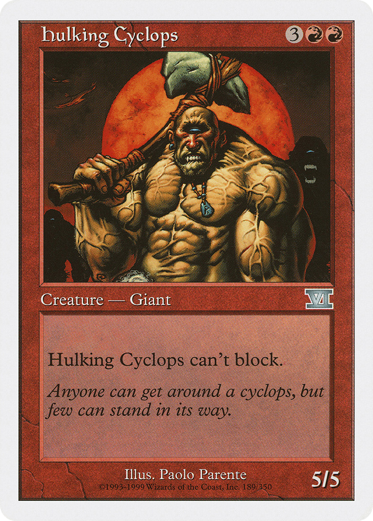 Hulking Cyclops [6ED-189]