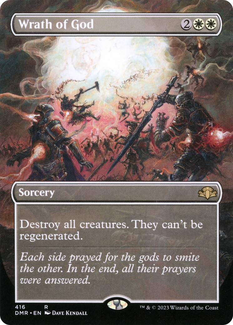 Wrath of God - Borderless - Full Art [DMR-416]