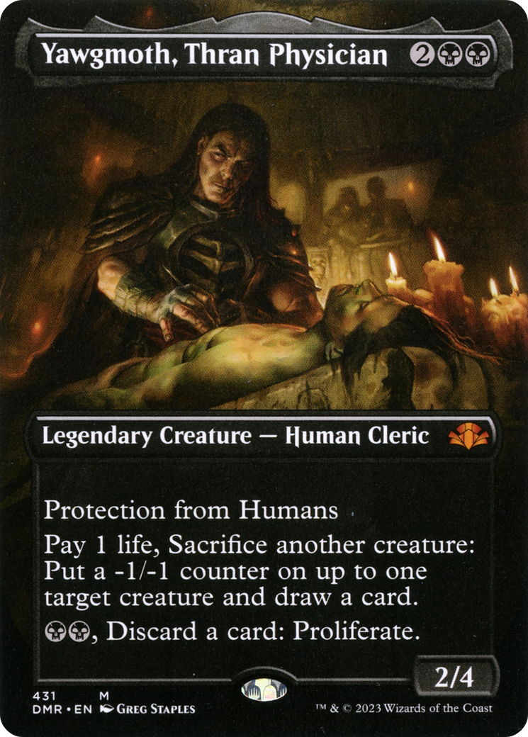 Yawgmoth, Thran Physician - Borderless - Full Art [DMR-431]