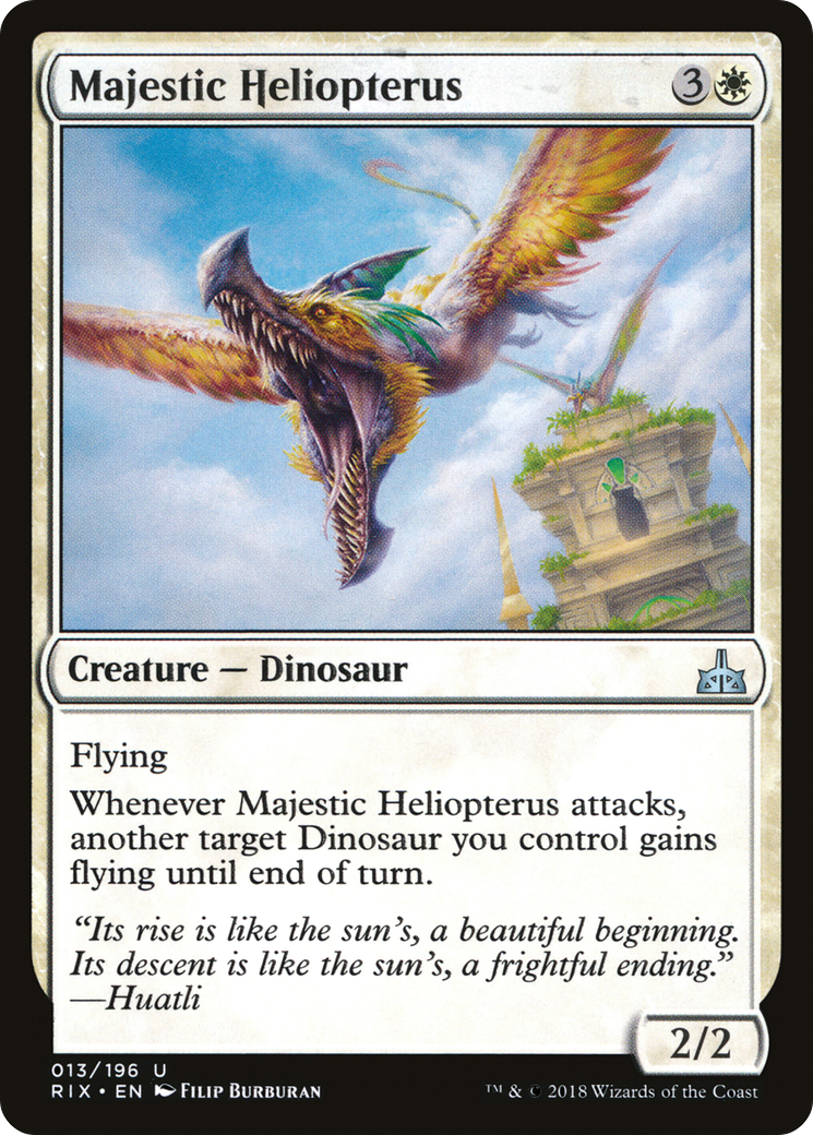 Majestic Heliopterus [RIX-13]