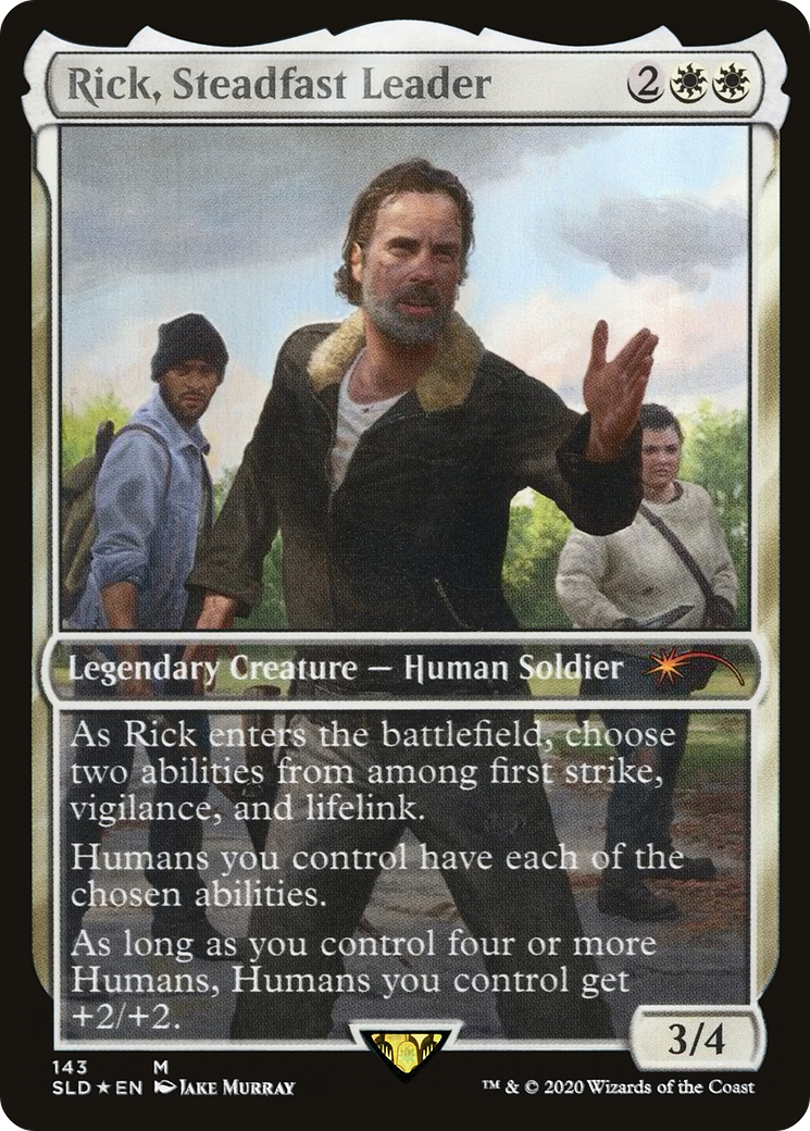 Rick, Steadfast Leader - Full Art [SLD-143]